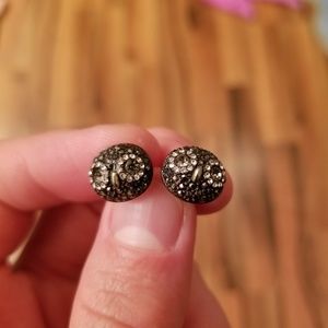 Fossil Brand Owl Earrings